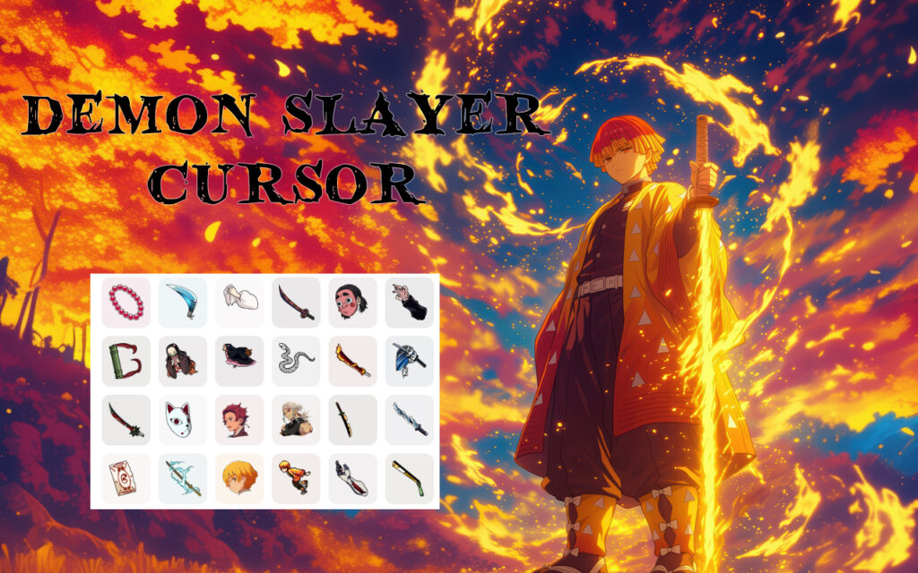 Demon Slayer Cursor – Custom Anime Cursor for Chrome