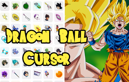 Dragon Ball Cursor – Custom Anime Cursor for Chrome