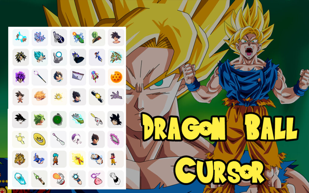 Dragon Ball Cursor – Custom Anime Cursor for Chrome