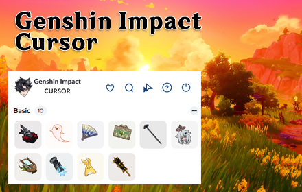Genshin Impact Cursor – Custom Game Cursor for Chrome