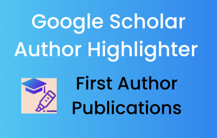 Google Scholar Author Highlighter