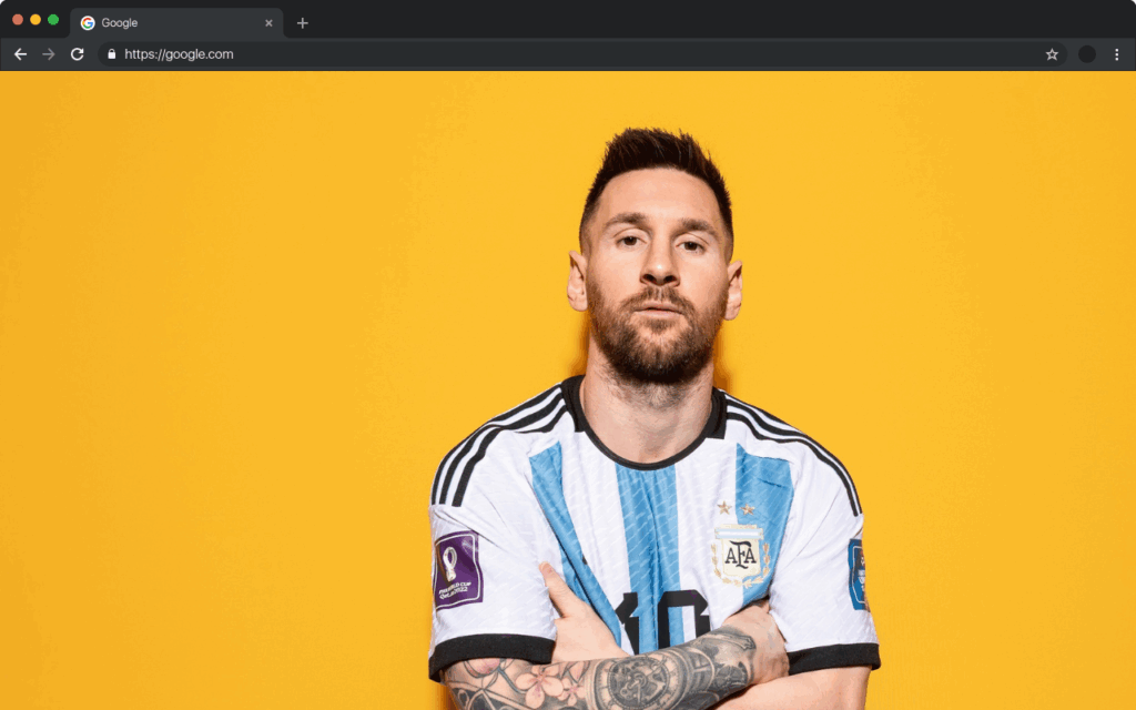 Messi Wallpaper New Tab