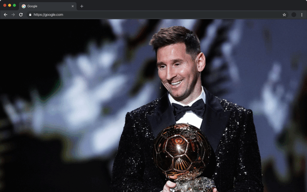 Messi Wallpaper New Tab