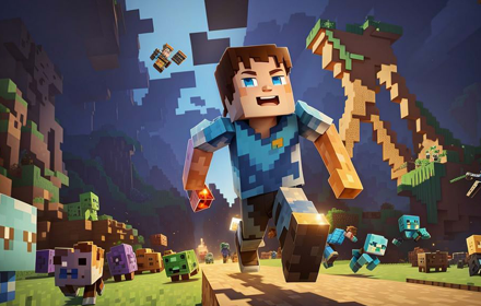 Minecraft New Tab Wallpaper