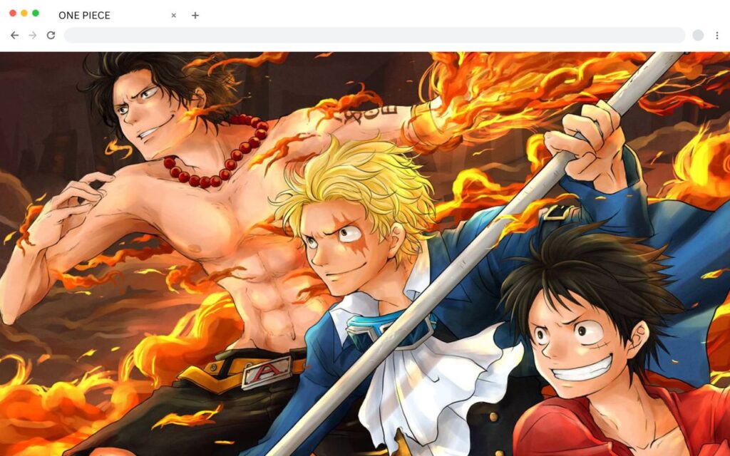 One Piece New Tab Wallpaper
