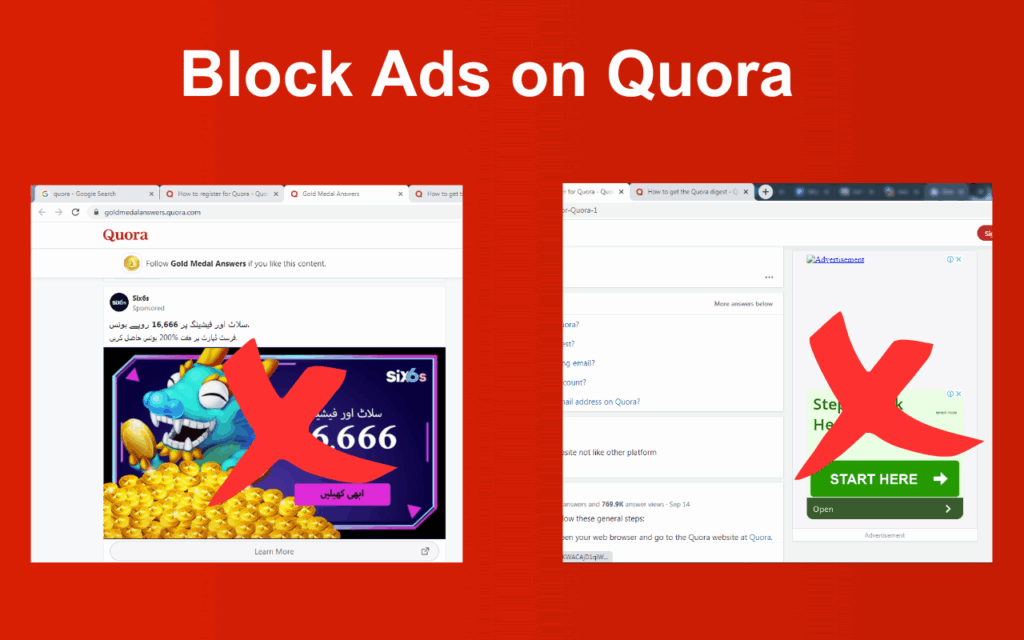 Quora AdBlock