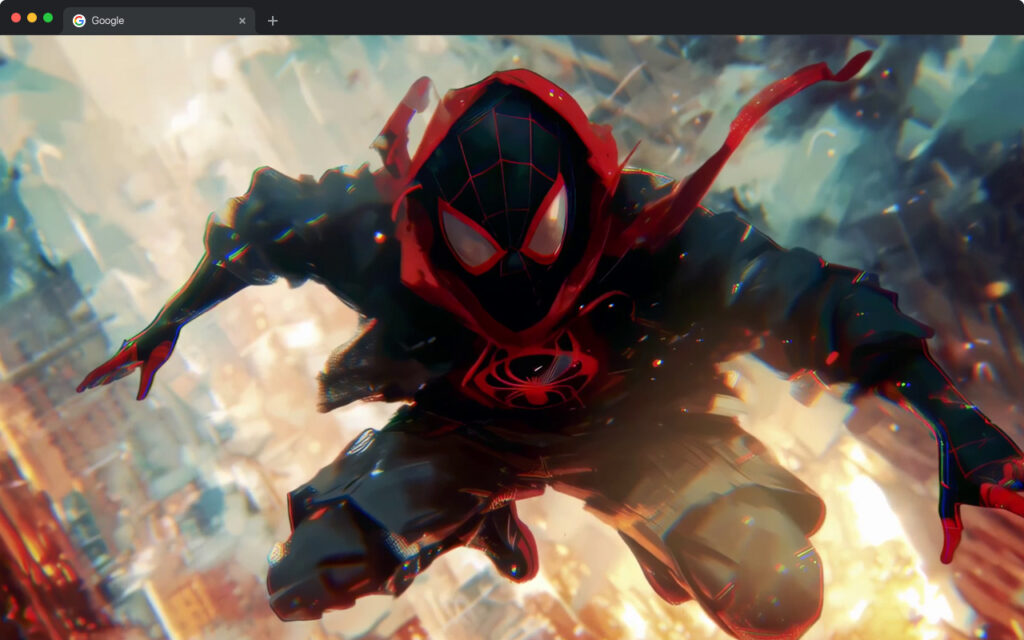 Spider-Man Miles Morales Swing Live Wallpaper