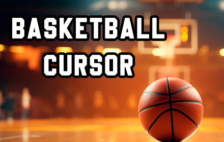 Basketball Cursor for Chrome