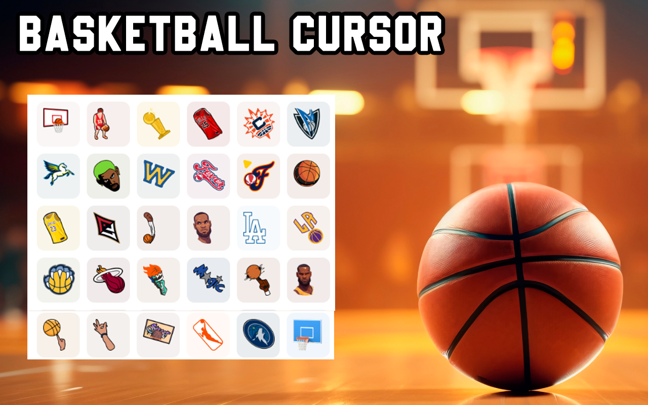 Basketball Cursor for Chrome