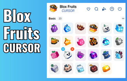 Blox Fruits Cursor for Chrome