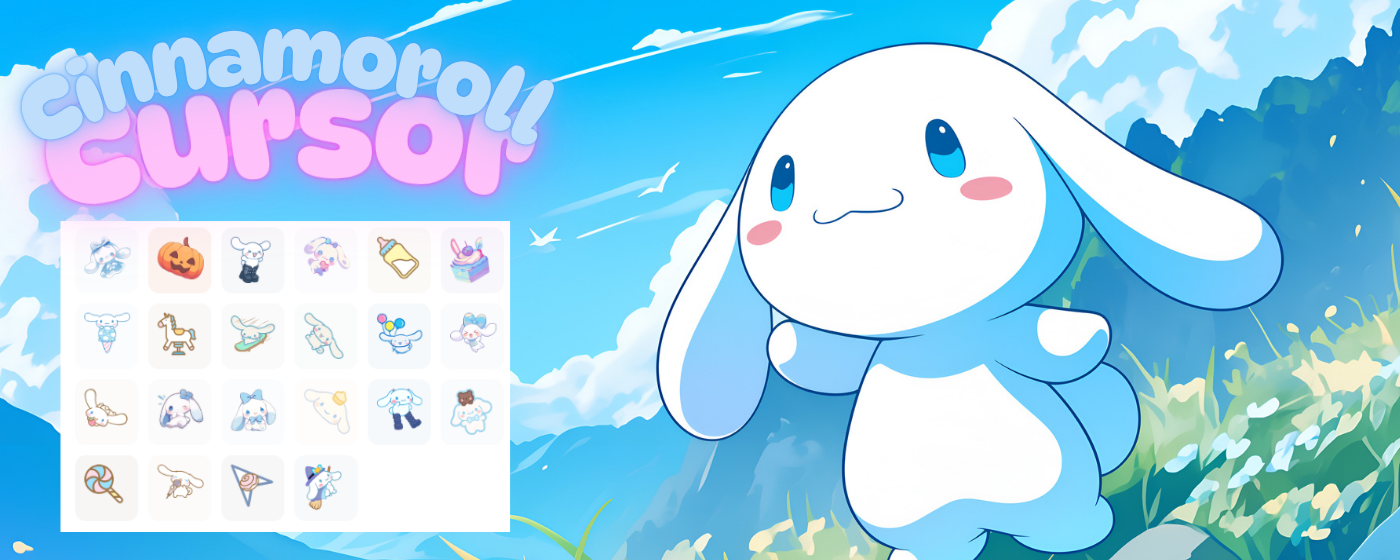 Cinnamoroll Cursor – Custom Sanrio Cursor for Chrome