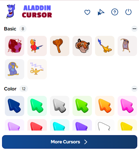 Aladdin Cursor