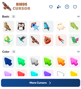 Birds Cursor