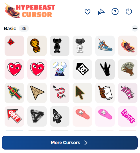 Hypebeast Cursor
