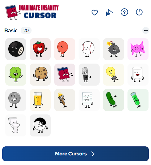 Inanimate Insanity Cursor
