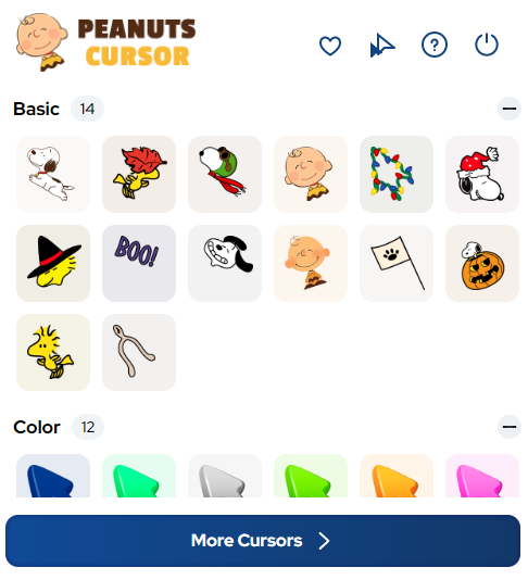 Peanuts Cursor