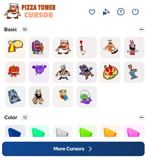 Pizza Tower Cursor