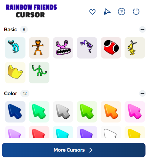Rainbow Friends Cursor