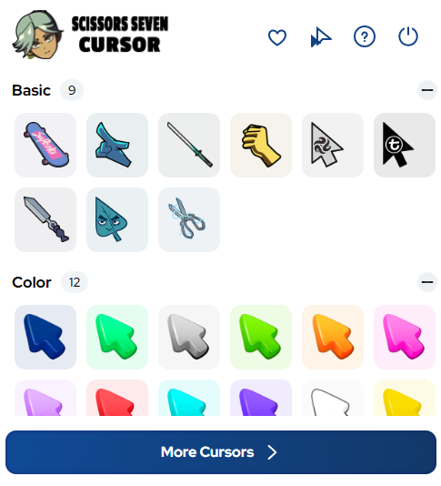 Scissors Seven Cursor