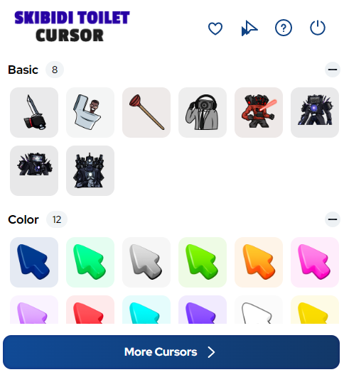 Skibidi Toilet Cursor