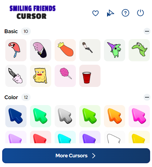 Smiling Friends Cursor