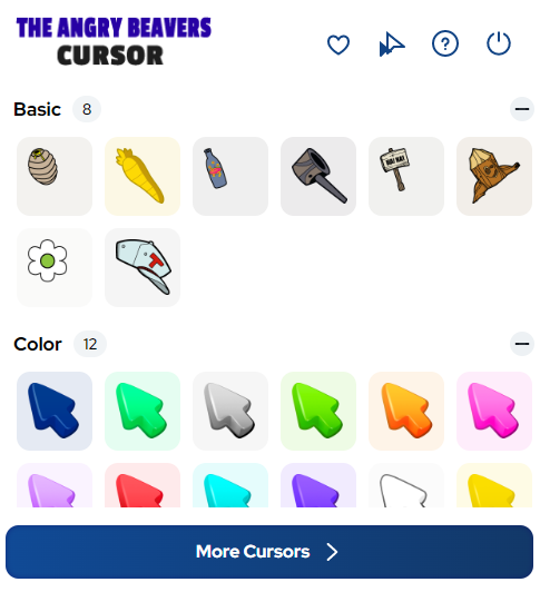 The Angry Beavers Cursor