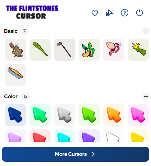 The Flintstones Cursor