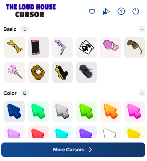 The Loud House Cursor