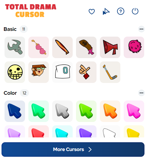 Total Drama Cursor