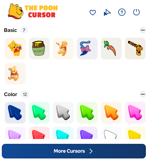 Winnie The Pooh Cursor