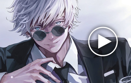 Satoru Gojo Suit Live Wallpaper