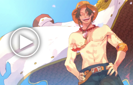 Ace Smile One Piece Live Wallpaper – Anime New Tab Theme