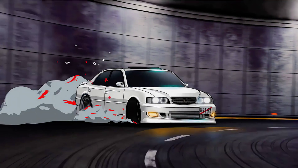Anime Car Drift Live Wallpaper – JDM Racing New Tab Wallpaper