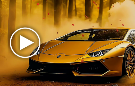 Autumn Lamborghini Live Wallpaper