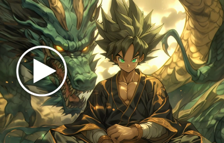 Goku & Shenron Live Wallpaper