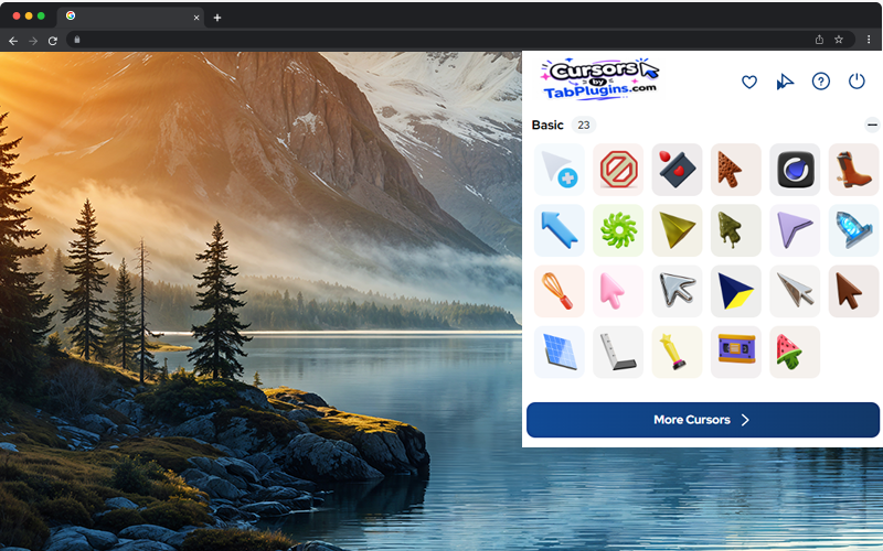 3D Cursor – Custom 3D Cursor for Chrome