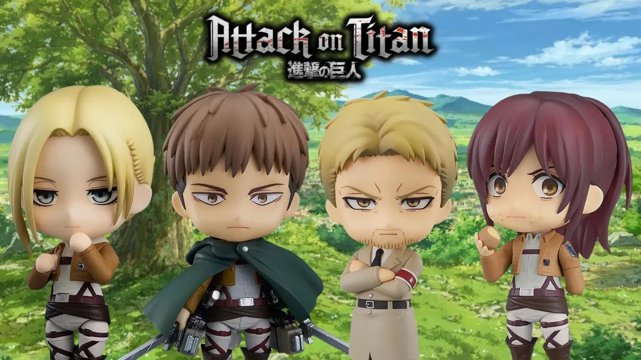 Good Smile Announces Four Attack on Titan Nendoroid Re-Releases for 2027