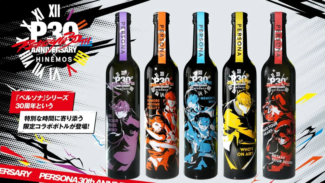 Persona’s Protagonists Inspire New Limited Edition 30th Anniversary Sake Collection