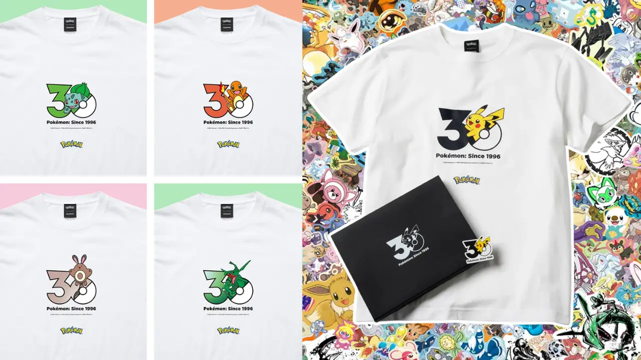 Pokémon Reveals Massive New 1,025-Design 30th Anniversary T-Shirt Collab Collection 23 Pokémon Reveals Massive New 1,025-Design 30th Anniversary T-Shirt Collab Collection