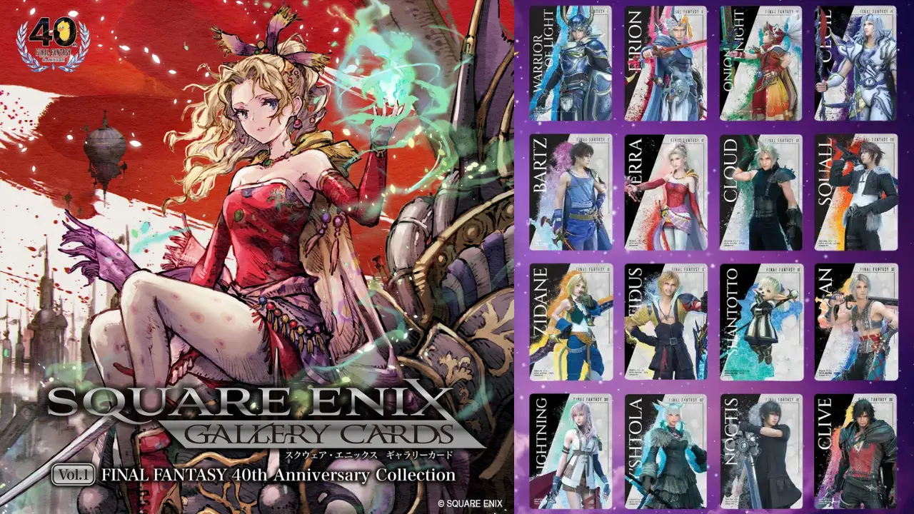 Square Enix Officially Opens US Orders for Final Fantasy’s New 40th Anniversary Trading Card Collection 37 Square Enix Officially Opens US Orders for Final Fantasy’s New 40th Anniversary Trading Card Collection