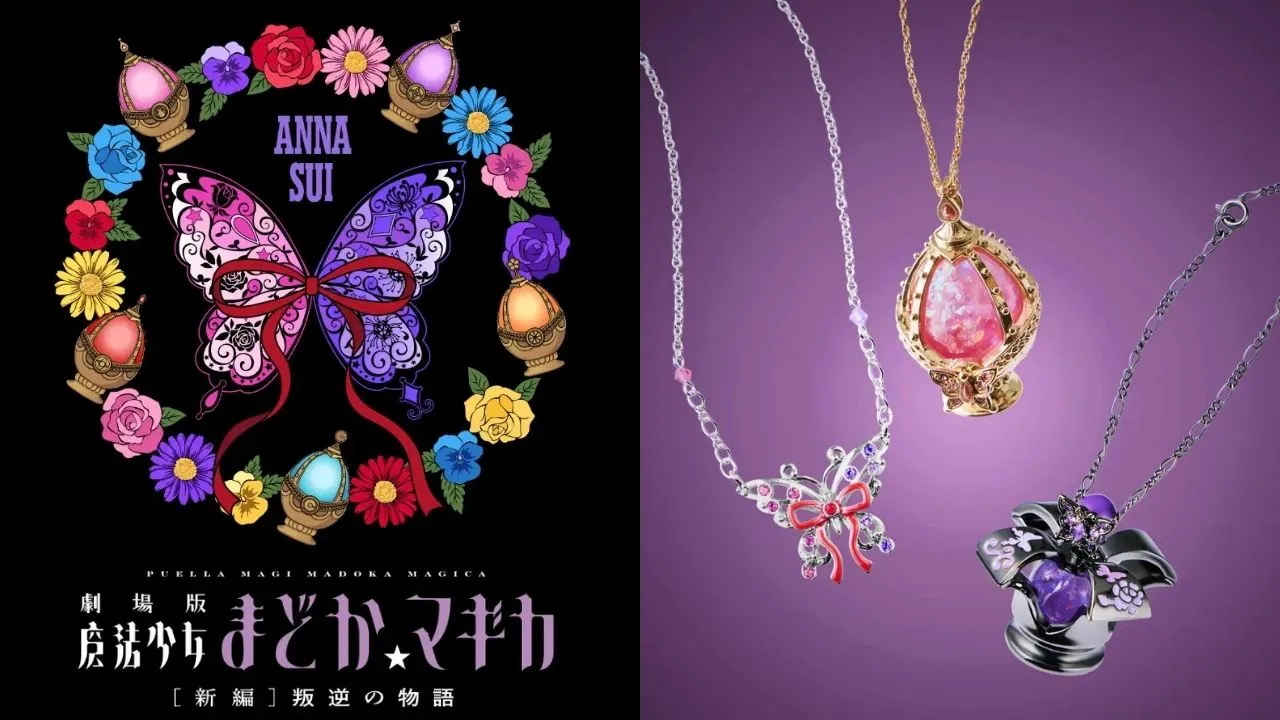 Madoka Magica’s New Official Fashion Collab Features Stunning Soul Gem and Dark Orb Necklaces