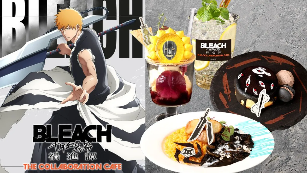BLEACH: TYBW’s Epic Final Battles Inspire New Collab Cafe Menu and Exclusive Merch
