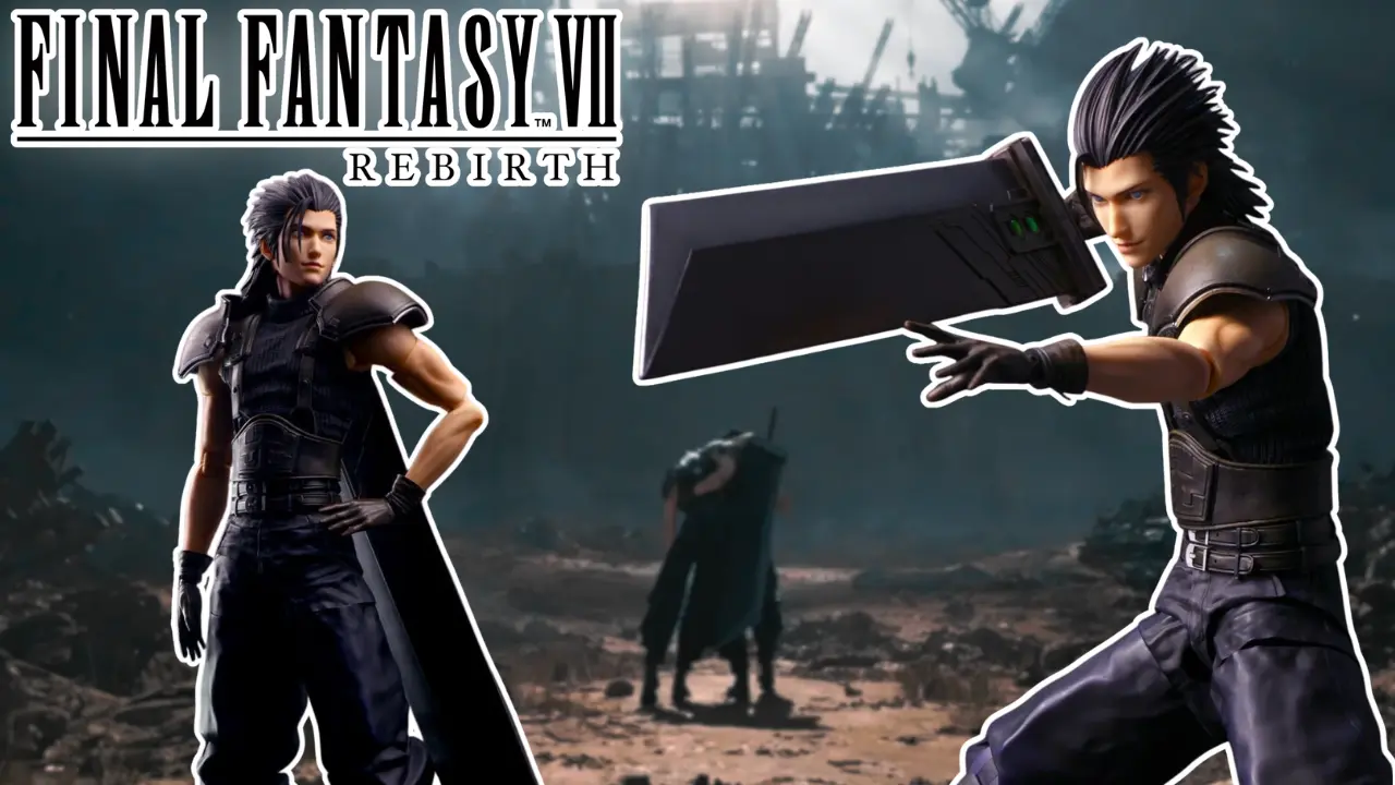 Square Enix Fully Reveals New Final Fantasy VII Rebirth Zack Fair Figure as Pre-Orders Open