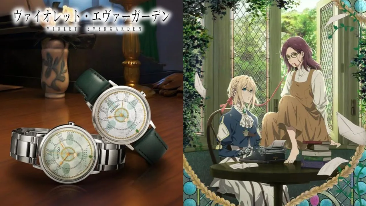 Seiko Unveils 2 New Limited-Edition Violet Evergarden Memorial Watches