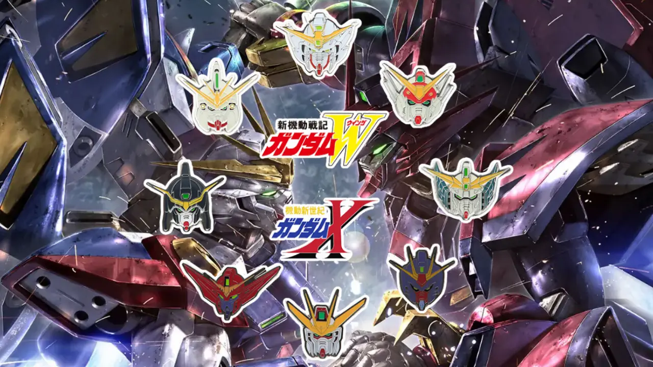 Bandai Reveals Exclusive New Gundam Wing and Gundam X Pin Badge Collections