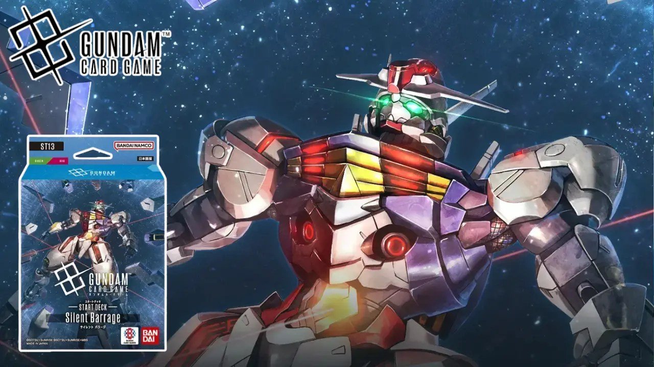 Gundam Card Game Reveals Full Silent Barrage Starter Deck [ST13] Card List Ahead of Release